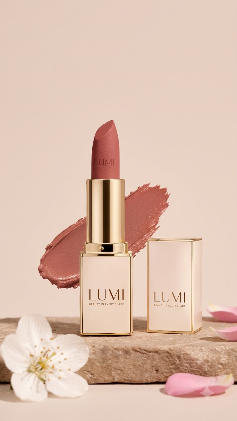 LUMI Velvet Nude Matte Lipstick