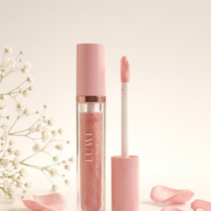 Lumi Rose Glow High-Shine Lip Gloss